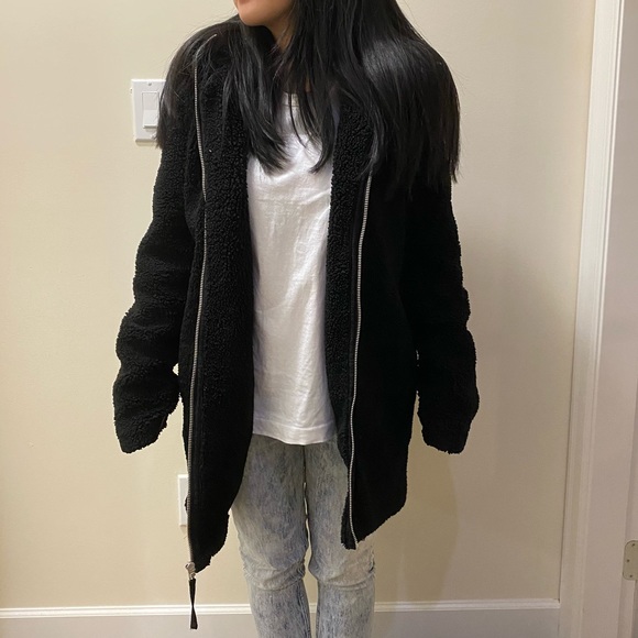 Sherling hooded jacket XS - Picture 2 of 5